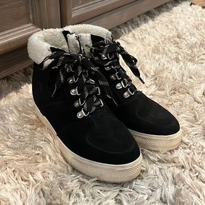 Steve Madden Black Booties